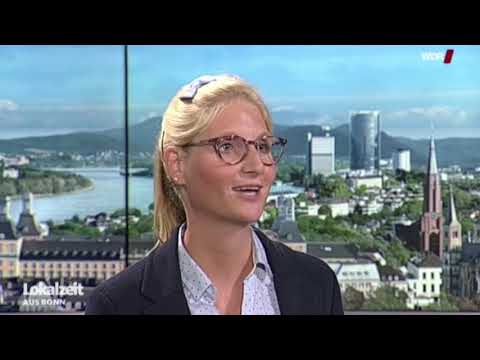 Künstlerin Jana Merkens zu Gast bei der WDR Lokalzeit Bonn - BEETHOVEN