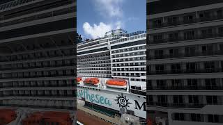 Have You Seen MSC Euribia’s NEW Look #savetheocean #msc #cruiseship
