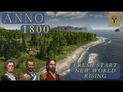 Starting Fresh - New World Rising - Anno 1800 Expert Let's Play (Ep. 1)