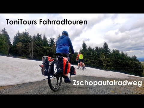 Zschopautalradweg - erzgebirgische Höhenmeter