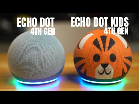 Amazon Echo Dot 4th generation vs Amazon Echo Dot Kids 4th generation