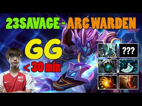 23savage ARC WARDEN - Immortal rank 3 vs rank 4 HIGH MMR MATCH | Dota 2 TV