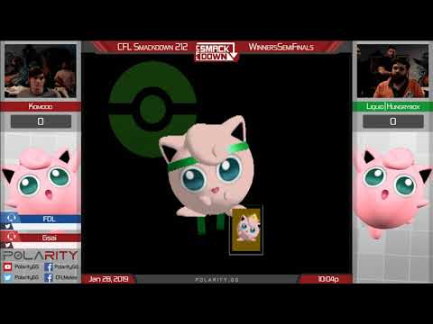 CFL Smackdown 212 Melee - Hungrybox (Jigglypuff, Falco) vs Komodo (Jigglypuff) - Winners Semis