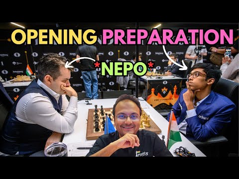 Praggnanandhaa's insane opening preparation | Pragg vs Nepo | FIDE Candidates 2024