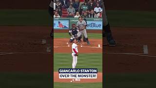Giancarlo Stanton got EVERY STITCH of this ⚾️