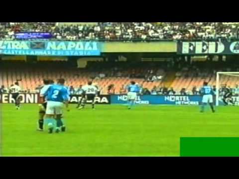 Serie A 2000-2001, day 31 Napoli - Verona 2-0 (Pecchia, Amauri)