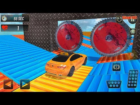 Real Taxi Car Stunts 3D: Impossible Ramp Car Stunt - Android Gameplay