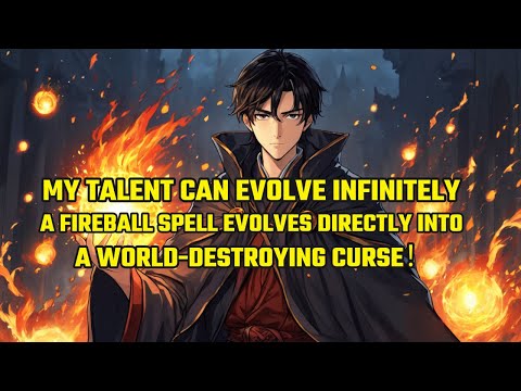 My Talent Can Evolve Infinitely, A Fireball Spell Evolves Directly into a World-Destroying Curse！
