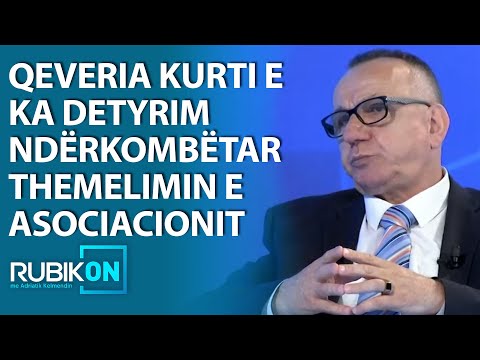 Enver Hasani thotë se Qeveria Kurti e ka detyrim ndërkombëtar themelimin e Asociacionit