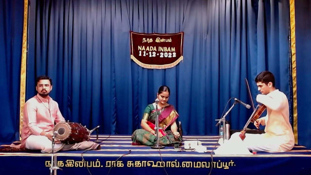 Prajna Adiga - Vocal Concert for NaadaInbam December Music Festival 2022