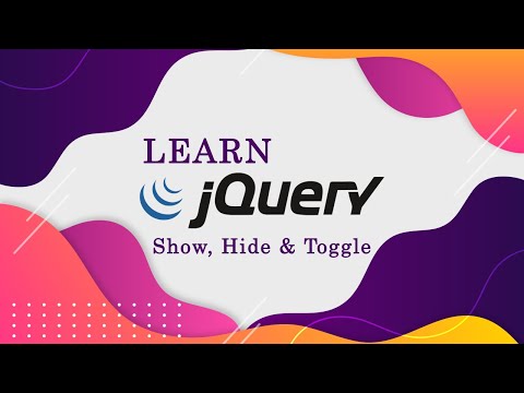 Jquery Hide Show And Toggle Function