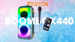 Fenton BoomBox440 Party reproduktor s LED