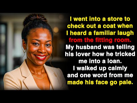 In the fitting room, I heard my husband whisper, “She didn’t notice, the loan went through!”