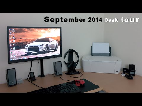 New Desk Tour - September 2014