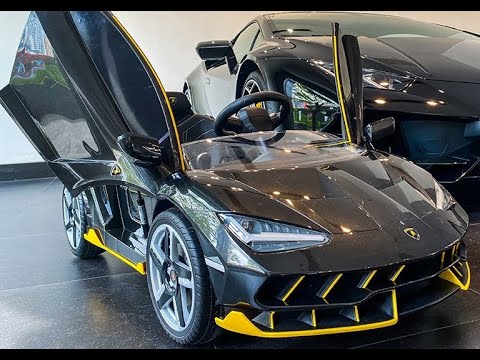 Электромобиль CHI LOK BO TOYS COMPANY "Lamborghini Centenario" E зеленый
