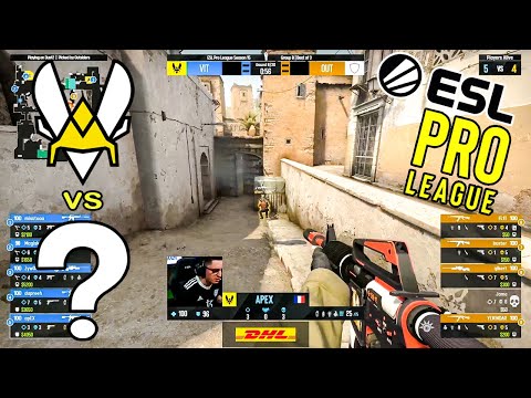 Vitality vs Outsiders (Virtus Pro) [Group B | BO3][ESL Pro League Season 15] - CS:GO HIGHLIGHTS