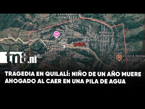 Tragedia en Quilalí: muere niño de un año y seis meses al caer en una pila de agua
