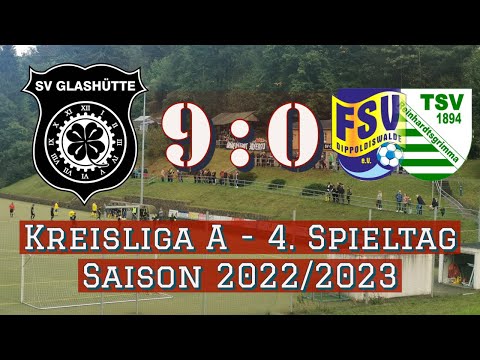 SV Glashütte vs. SpG Dipps/Grimme  🖤🤍 Männer - Kreisliga A - 4. Spieltag ⚽️ 18.09.2022 | Komplett