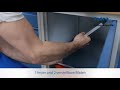 Fetra Werkstattwagen mit Schrank und 6 Schubladen ohne Abrollrand Grey Edition-youtube_img