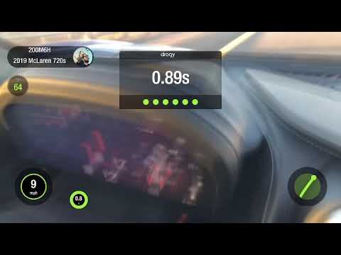 Mclaren 720s 1000hp street launch!! With dragy numbers!