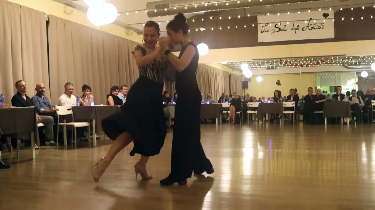 Virginia Pandolfi y Yailet Suárez. Tango "El Yaguaròn" Rodolfo Biaggi.