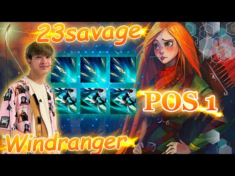 23savage [Windranger] - POS 1 | SUPER ACTIVE CARRY |