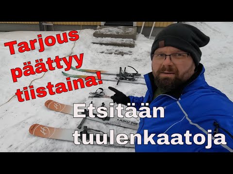 Umpihankihiihtoa ja katellaan tuulenkaatoja