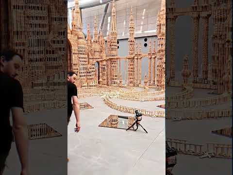 Días de trabajo para unos pocos segundos de espectáculo ✨