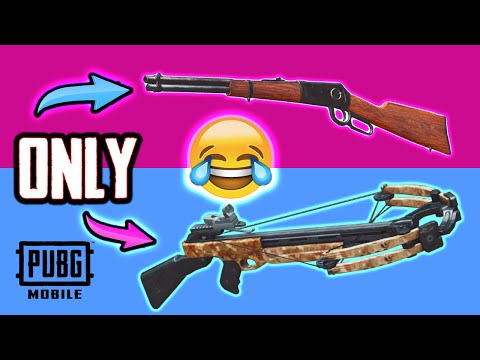 CROSSBOW & WIN94 ONLY CHALLENGE vs SQUADS - PUBG Mobile