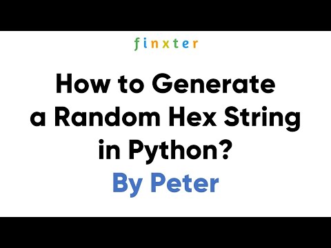 Python To Hex String