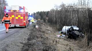 preview picture of video '140105 - Hästar i olycka på E4'
