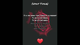 Umut Timur ft. MRC - Vermedin [TRADUCTION FRANÇAISE]