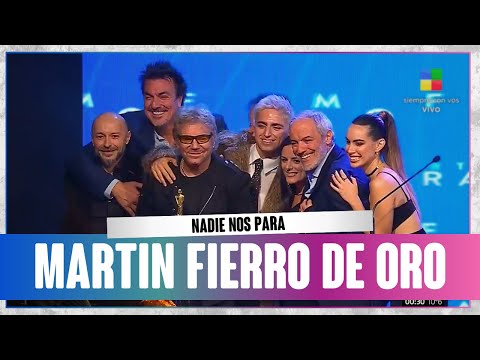 #MF2025 NADIE NOS PARA ganador del Martín Fierro de ORO en FM