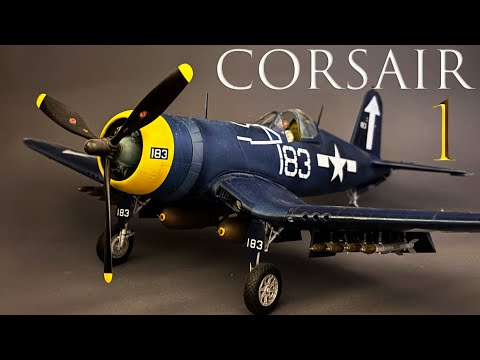 Tamiya 1/32 Vought F4U-1D Corsair | Part 1: Cockpit, Engine & Fuselage Build