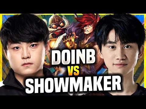 FPX DOINB VS DK SHOWMAKER! - FPX DoinB Plays Sett Mid vs DK ShowMaker Corki! | Season 11
