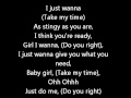 Chris Brown FT Tank- Take my time (Lyrics on ...