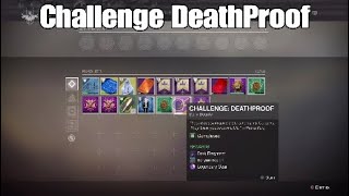 Challenge:DeathProof  Bounty destiny 2