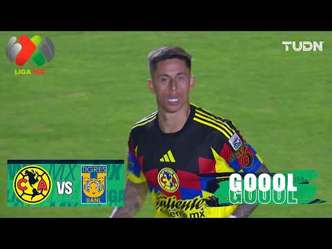 GOAL BY BRIAN RODRÍGUEZ! - América 1-2 Tigres | Liga MX - Matchday 8 CL2026 | TUDN