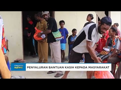 KAPOLRES KEEROM SALURKAN BANTUAN KASIH KEPADA MASYARAKAT