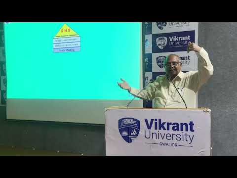 Interactive Session on “Excellence in Quality Education” by Mr. D. K. Shrivastava ji.