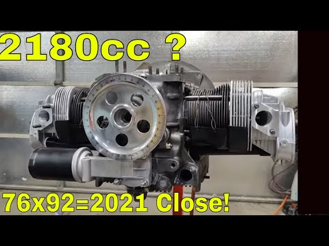 Poor Mans 2180cc VW Engine Build 2021cc 76 x 92 thick wall Bulletproof Engine