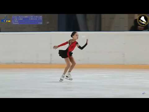 Elizaveta Kulikova(2008), SP, 2019.02.25 Moscow Novice Championships