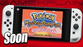 Pokémon Mystery Dungeon: Red Rescue Team Coming to GBA Switch Online!