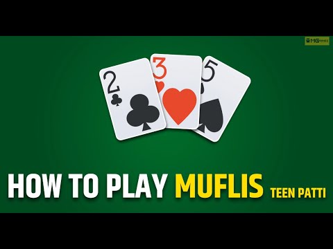 Teen patti muflis rules | muflis 3 patti rules in hindi