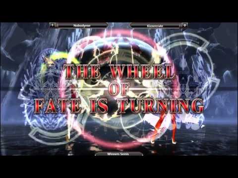 Midwest Mayhem 8! BlazBlue Nobodyexe( P1) vs Kizzercrate (P2) Winners Semis