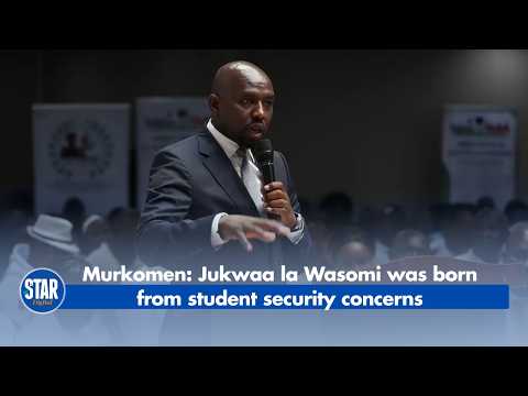 Murkomen  Jukwaa la Wasomi was born from student security concerns