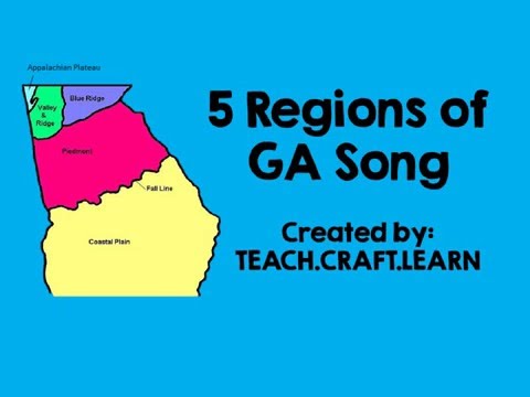 5 Regions of GA Song