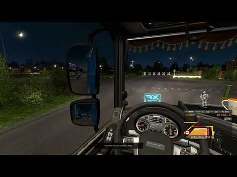 ETS2 DAF XF E6 510  Kalma - Olsztyn