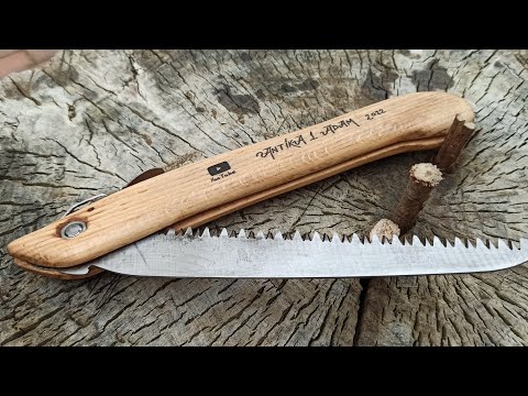 RUSTY, BROKEN PRUNING SAW RESTORATION / PASLI, KIRIK BUDAMA TESTERESİ RESTORASYONU