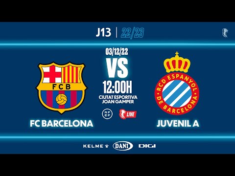 🔴 #EspanyolMEDIA | ⚽️ FC Barcelona 🆚 RCD Espanyol | J13 | Divisió d’Honor Juvenil